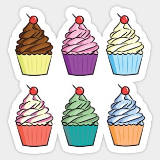 Cupcakes Sticker